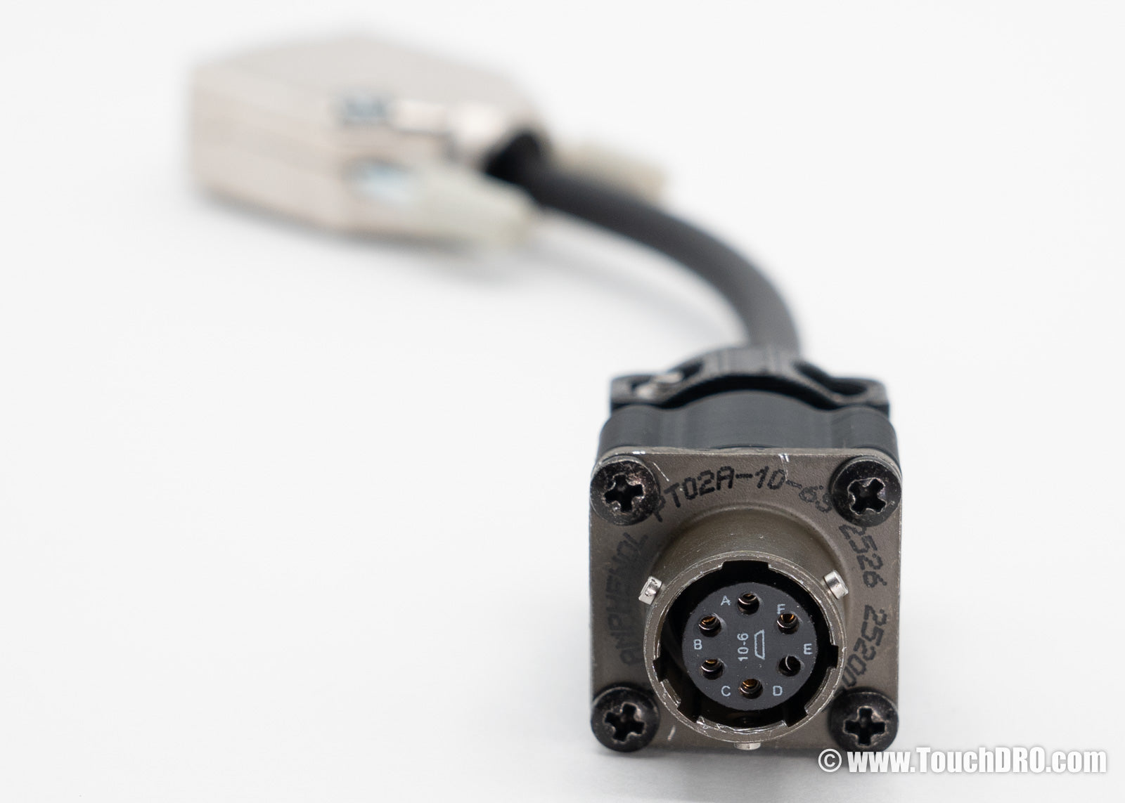 Anilam Wizard 6-Pin Scale Adapter Cable for TouchDRO | Bendix to DB-9