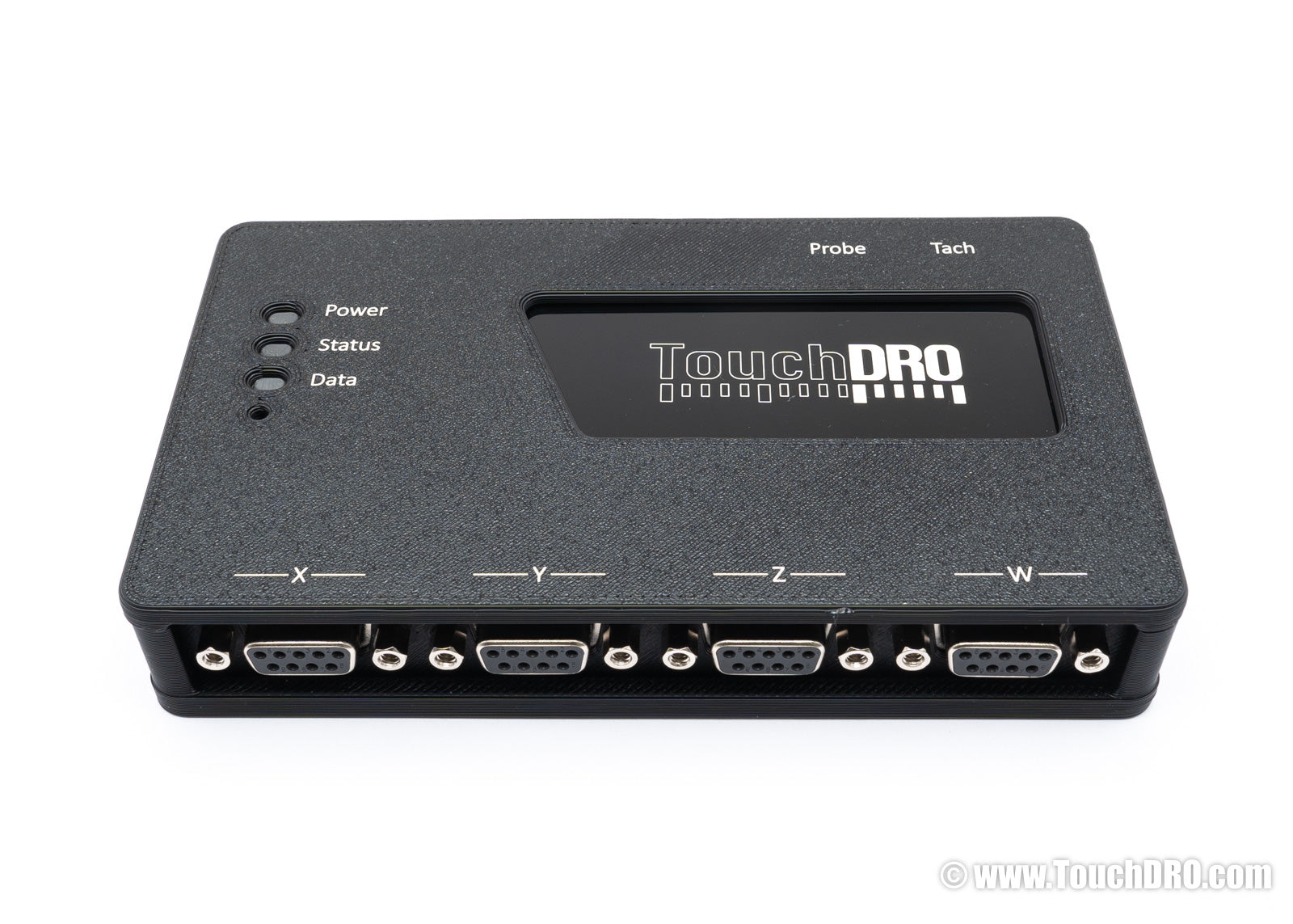 Tablet-based Mill DRO – 4-Axis with Touch Probe & RPM Inputs